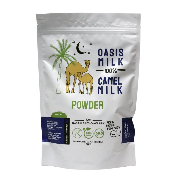 400gr Kamelenmelkpoeder in hersluitbare zak Oasis Milk