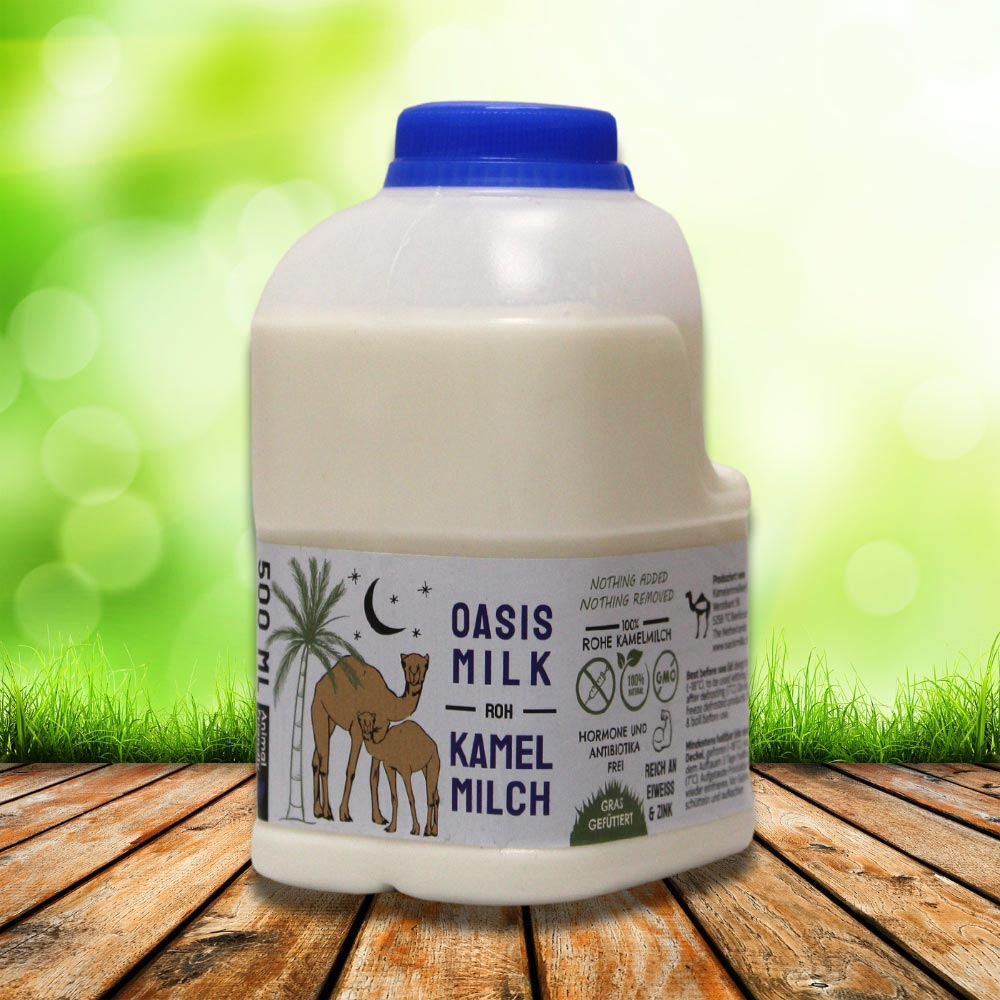 Färsk kamelmjölk Oasis Milk