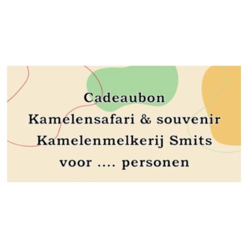 Presentkort på kamelsafariOasis Milk